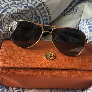 Tory Burch sunglasses with case